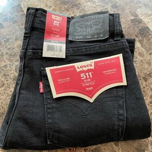 Brand New Black Boys 511 Levi’s